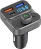 FM-трансмиттер Proove FM Launcher Luxor SE 36W PD+QC3.0 Type-C+USB Gray (593020010) - изображение 2