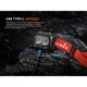 Фонарь налобный Fenix HL18R-T V2.0 белый - изображение 14