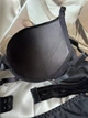 Комплект бюстгальтер поролон+трусики слипы Weiyesi черный 85B/XL - изображение 4