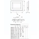 Прожектор LED 200W 230V 18000lm 6500K IP65 44x367x267mm черный [LPDO601-200-65-K02] СДО 06-200 - изображение 2