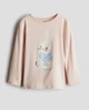 Реглан рожевий Кролик H&M 122-128см (400099534) - зображення 1