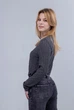 Джинси жіночі Miss Bonbon 11402220 S Cірі - зображення 5