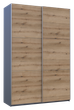 Шкаф-купе двухдверный Doros G-Caiser 160х60х240 см Графит/Дуб евок (DRS-011039) - изображение 3