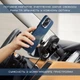 Карбоновий чохол Pitaka Tactile Woven Case StarPeak Lumintex Milky Way Galaxy для iPhone 16 Pro Синій + Зелений (KI1603PMYG) - зображення 3
