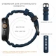 Ремінець Nomad Rocky Point Band Titanium Hardware для Apple Watch 46mm/49mm Синій (NM014827858) - зображення 4