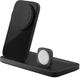 Бездротова зарядна станція Nomad Stand One Max Qi2 3-in-1 Charging Hub (3rd Gen) Чорна (NM01570185) - зображення 7