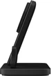 Бездротова зарядна станція Nomad Stand One Max Qi2 3-in-1 Charging Hub (3rd Gen) Чорна (NM01570185) - зображення 8
