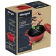 Каструля Ringel Essen червона чавунна 3.8 л (RG-2300-24) - изображение 3