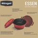 Каструля Ringel Essen червона чавунна 3.8 л (RG-2300-24) - изображение 4