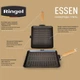 Сковорода-гриль Ringel Essen 28 см чавунна чорна (RG-2308-28*28) - изображение 3