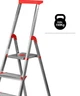 Лестница Rolser Escalera Brico 220 5 широких ступеней (BRI027) - изображение 2