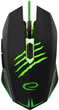 Мышь Esperanza MX209 Claw USB Black/Green (EGM209G) - изображение 1