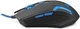 Мышь Esperanza MX205 Fighter USB Black/Blue (EGM205B) - изображение 3
