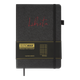 Блокнот діловий Buromax LIBRETA А5 96 аркушів у клітинку обкладинка штучна шкіра чорна (BM.295117-01) - зображення 1