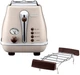 Тостер DELONGHI Icona Vintage CTOV2103.BG - изображение 1