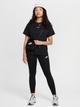 Legginsy młodzieżowe dla dziewczynki sportowe Nike Sportswear Classic FZ5583-010 XL (158-170 cm) Czarne - obraz 2