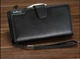 Чоловічий гаманець Baellerry Business Black+ ніж-візитка - зображення 4