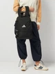 Рюкзак женский спортивный тканевый 20,75 л вмещает формат А4 Adidas Adidas Sp Bp JE3224 Black/Silvmt (4067902615387) - изображение 2