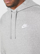 Худі утеплене чоловіче Nike M Nsw Club Hoodie Po Bb BV2654-063 S Сіре (193147704709) - зображення 4