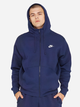 Худі утеплене чоловіче Nike M Nsw Club Hoodie Po Bb BV2654-410 M Темно-синє (193147705423) - зображення 1