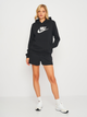 Худі тепле жіноче Nike W Nsw Club Flc Gx Std Po Hdy DQ5775-010 S Чорне (196149292656) - зображення 3