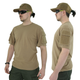 Футболка Mil-Tec T-Shirt OD Койот 11019205 р.XL - зображення 4