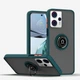 Чохол Fiji Colorframe для Motorola G13/G23 матовий бампер з кільцем підставкою Green - зображення 1
