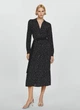 Платье женское MANGO 67025736 Черный S KL0463 - изображение 1