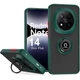 Чехол Fiji Colorframe для Xiaomi Redmi Note 14 Pro Plus 5G матовый бампер с кольцом подставкой Green - изображение 1
