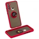 Чохол Fiji Colorframe для Xiaomi Redmi Note 8 матовий бампер з кільцем підставкою Red - зображення 2