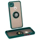 Чохол Fiji Colorframe для Xiaomi Redmi 10A матовий бампер з кільцем підставкою Green - зображення 2
