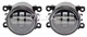 Противотуманные фары ПТФ туманки DLAA на Suzuki Celerio 14-21 RN-4099L LED Сузуки Целерио V1072988 - изображение 4
