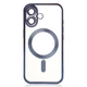Чохол для iPhone 16 Magsafe Shining Matte Series Blue Titanium - зображення 1