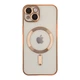 Чохол TPU Metallic Full Camera with Magsafe для iPhone 14 Колір Dark Purple - изображение 14