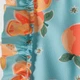 Детский слитный купальник для девочки Minoti 22swim14 42167JNR 110-116 см Бирюзовый (5063025397185) - изображение 3