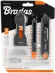 Набор ножей Bradas со скребком и сменными лезвиями 3 шт (DIY-KN191809/SET2B) - изображение 1