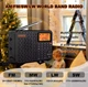 Радіоприймач XHDATA з акумулятором Радіо FM LW MW SW LED-дисплей / Bluetooth - колонка / TF-card / Stereo - зображення 2