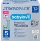 Підгузники преміум якості економ упаковка Babylove Premium Windeln 5 розмір 10-16кг Box 2 уп*36шт - зображення 4