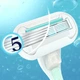 Сменные катриджи Gillette Venus Deluxe Smooth Sensitive 5 лез 8шт/уп - изображение 6