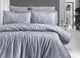 Постельное белье First Choice Jacquard Satin 200х220 Lamone Grey - изображение 1