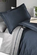 Постельное белье First Choice Deluxe Satin DARK 200 х 220 см Serenity Denim-Grey - изображение 2