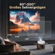 Мини-проектор Giaomar C6 10000 люмен, 5G WiFi, Bluetooth, для домашнего кинотеатра, Full HD 1080P, совместим со смартфоном, HDMI, USB, ноутбуком, телевизором b4 - изображение 5