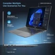 Ноутбук AOC AX16 PRO ,AMD Ryzen 7-5825U,16/512GB,RX Vega 8 ,Windows 11 Home,16,1`,сірий - зображення 5