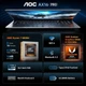 Ноутбук AOC AX16 PRO ,AMD Ryzen 7-5825U,16/512GB,RX Vega 8 ,Windows 11 Home,16,1`,сірий - зображення 6