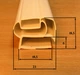 Уплотнительная резина VJ Parts для холодильника INDESIT / ARISTON / STINOL (1140*570) С00854018 - изображение 2