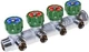 Регулирующий коллектор FAR с 4 отводами 3/4"x1/2" FK 3824 3412TP - изображение 1