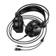 Ігрові навушники з мікрофоном Hoco W110 Resource gaming (гарнітура, ігрові, AUX 3,5mm + USB) Чорний - изображение 3