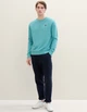 Світшот Tom Tailor М0134417 (1041842) колір зелений (М0134417 - 198031) - изображение 4