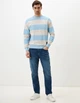 Світшот Tom Tailor М0134430 (1041029) колір блакитний (М0134430 - 198158) - изображение 3