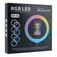 Лампа RGB Crystal 3D-26 26cm Колір Прозорий - изображение 2